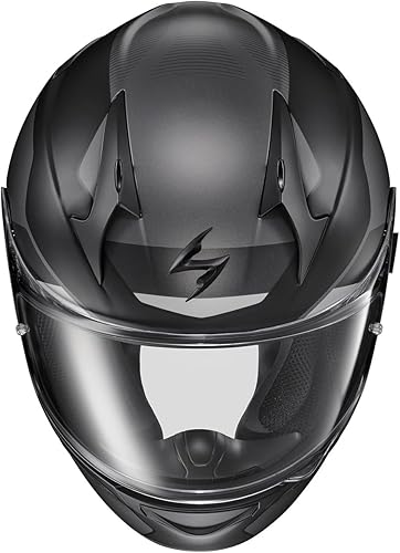 Miniatura 3 de ScorpionEXO R320 Casco de motocicleta de cara completa con escudo listo para pinlock y bolsillos para altavoces listos para Bluetooth aprobado por