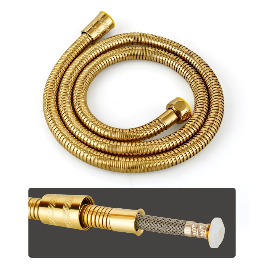 Premium Bidet Duschset - Kupfer Handheld Bidet Sprüher mit Edelstahlschlauch, Einhandgriff, einfache Installation für verbesserten Badkomfort und Hygiene