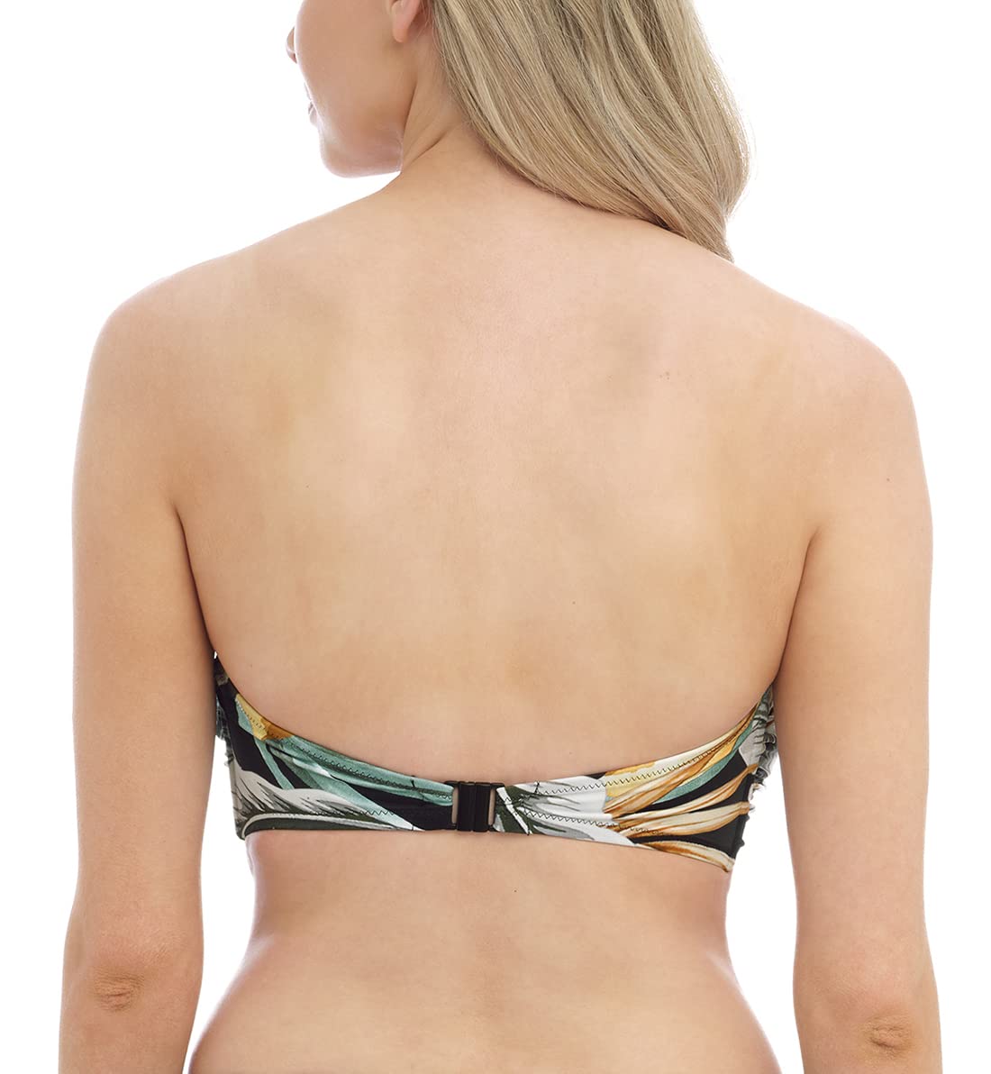 Fantasie Bamboo Grove Underwire Twist Bandeau Bikini Top Parte Superiore del Bikini Donna (Pacco da 1)