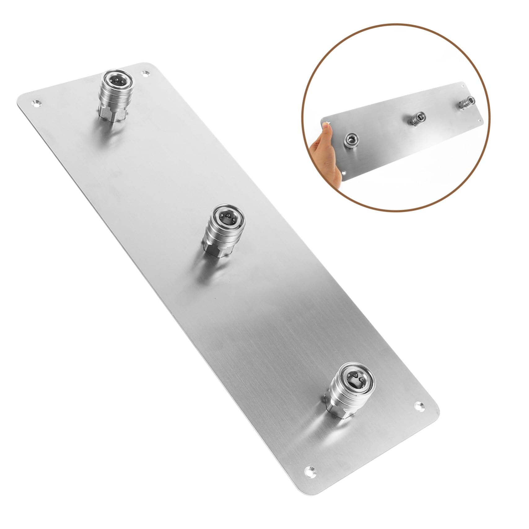 Gatuida Halterung Für Hochdruckreinigerdüsen Organizer Aus Edelstahl Wandhalterung Für Reinigungsmaschinen Aufbewahrungshalter Für Hochdruckreinigerdüsen Kompaktes Design Für Arbeitsbereic