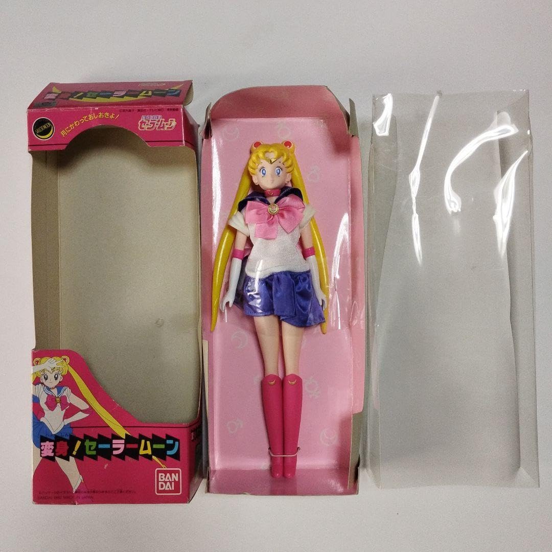 初回シリーズ当時レア【月野うさぎ】セーラームーンソフビ人形フィギュア