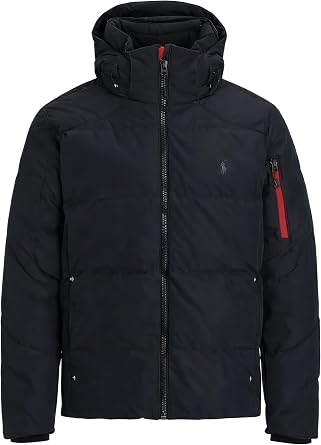 POLO RALPH LAUREN Water Repellent Down Fill Puffer Jacket UK, Alpha, M, Regular, Regular, Black