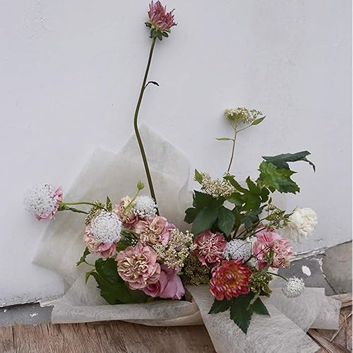 Miniatura 6 de BBJ Wraps Papel de regalo coreano para envolver flores, de algodón, impermeable, ramo de embalaje, papel de seda, suministros de floristería, 15