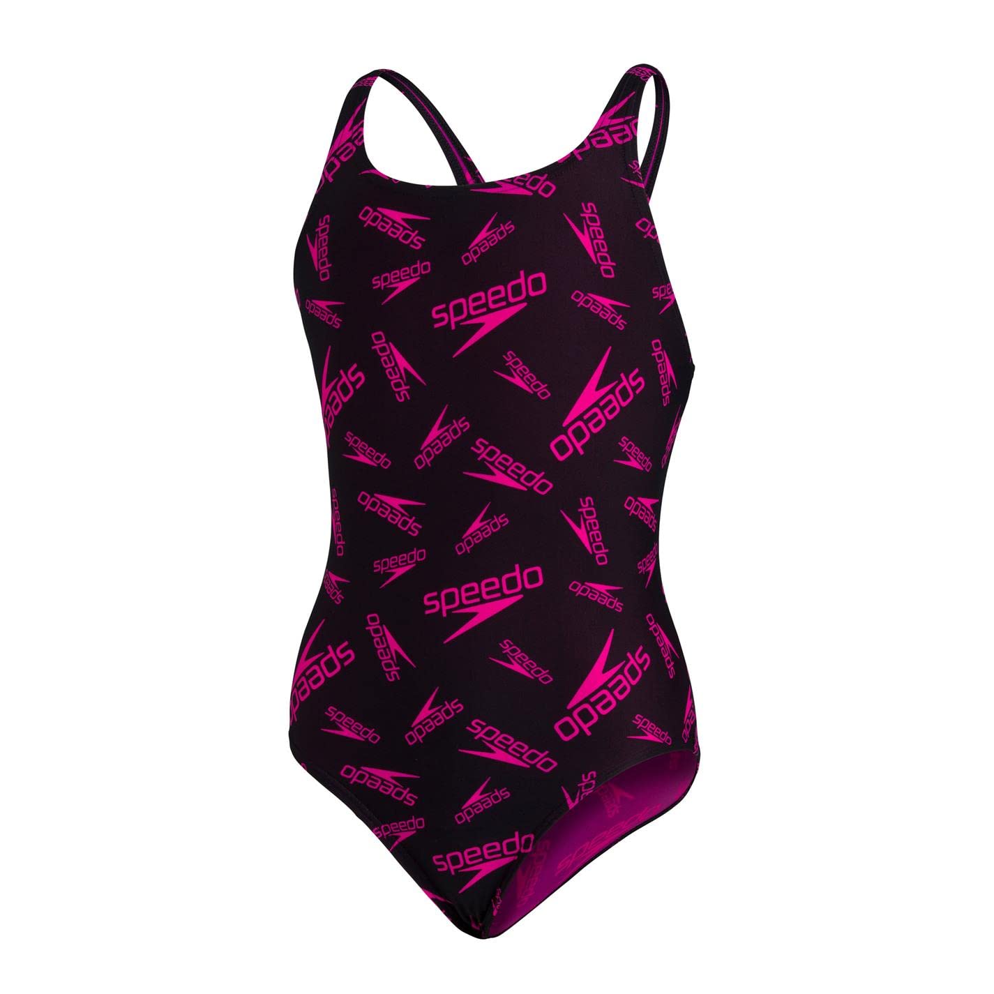 SpeedoGirl's Boom Logo Medalist One Piece Swimsuit