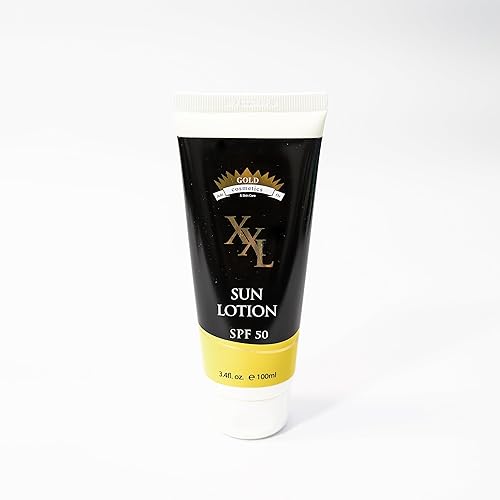 Miniatura 2 de Gold Cosmetics & Skin Care Protector solar SPF50 sin tinte, cuidado de la piel, protección 24 horas, resistente al agua, botella de 3.4 fl oz (3.4