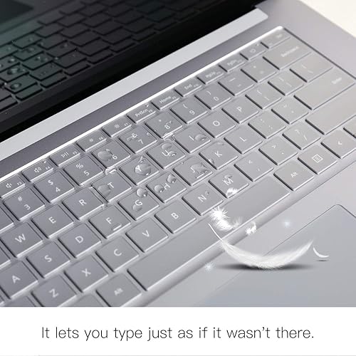 CaseBuy Keyboard Cover Ultra Thin for Microsoft Surface Laptop 6/5/4/3 - Thumbnail 5