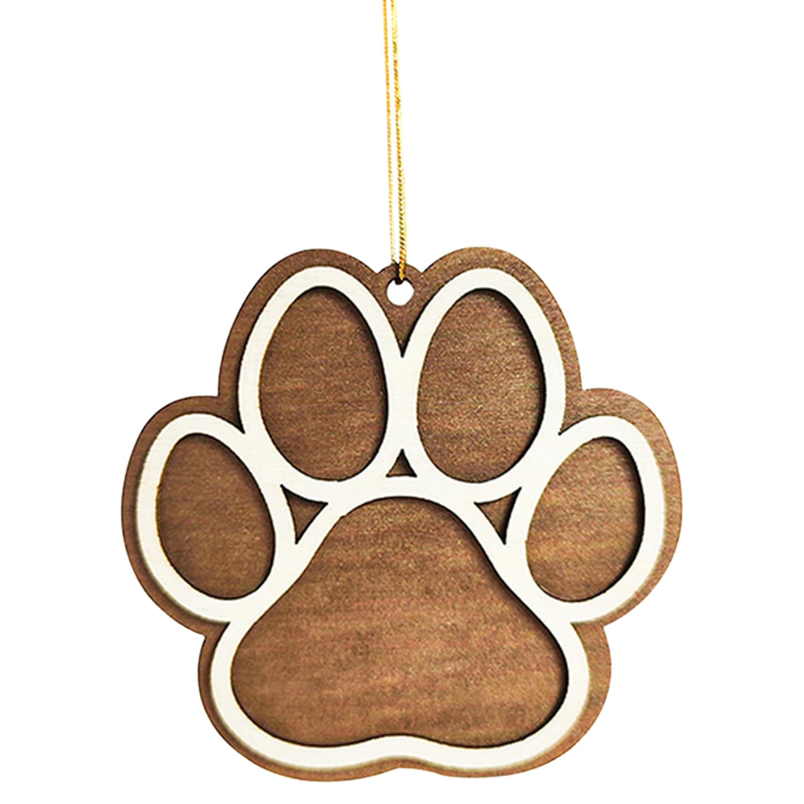 Lambo Ornamento in Legno con Forma di Gatto per Finestre, Zaini, Porte