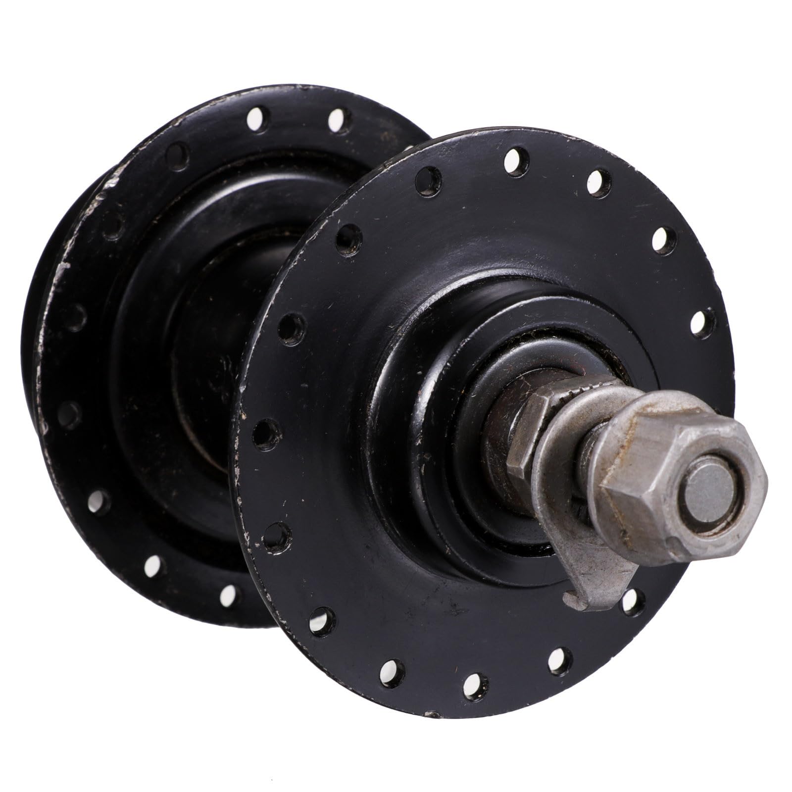 Diagram showing the dimensions of the Happyyami D042258 hub: 15cm (5.9in) in length and 7cm (2.76in) in height.