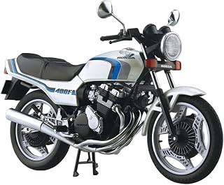 青島文化教材社(AOSHIMA) 1/12 完成品バイク Honda CBX400F パールシェルホワイト (CBX550F Ver.)