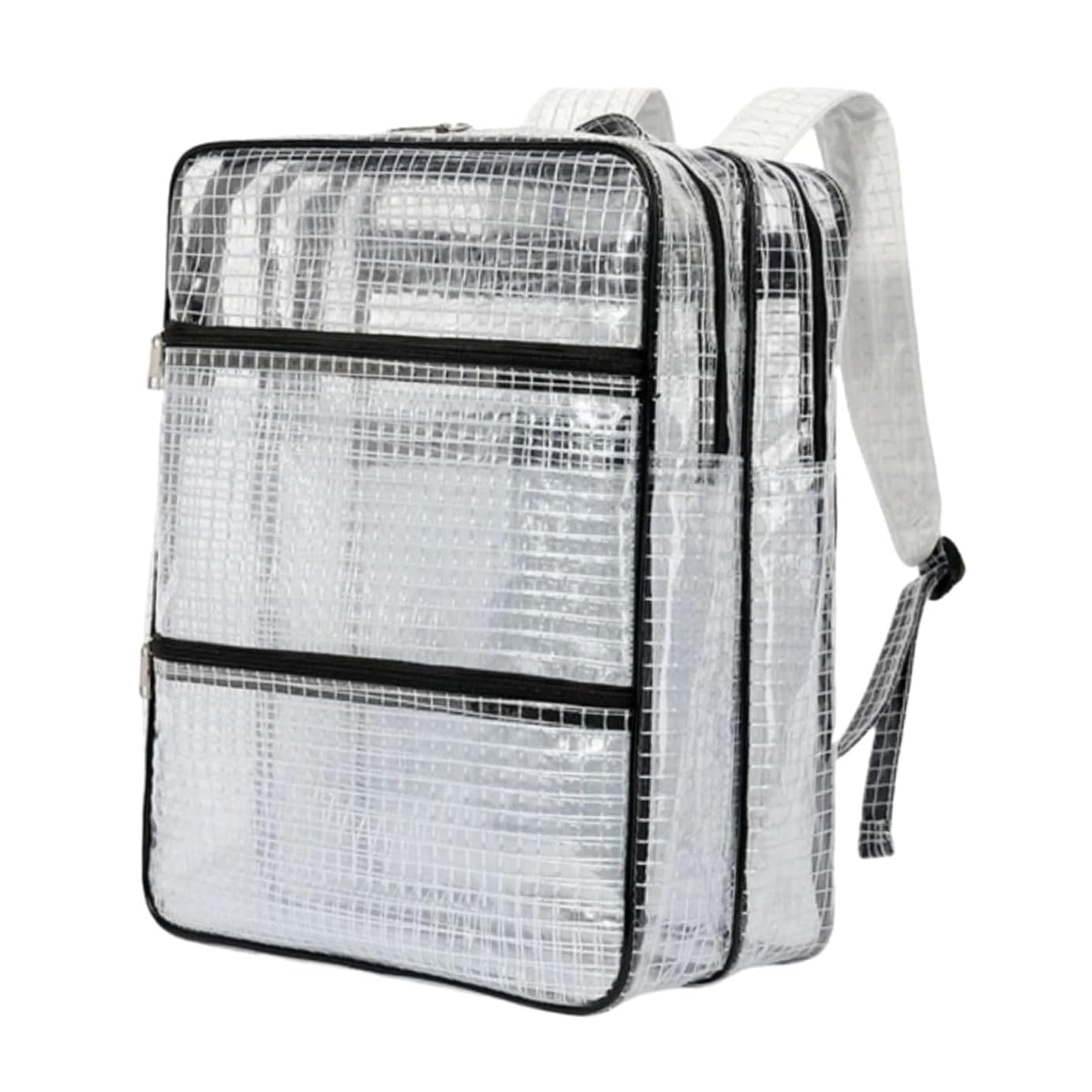 Anti-static Clear PVC Backpack,18 Inch Cleanroom Engineer Tool Bag Full Cover PVC for Put Computer Tool Working in Clean Room