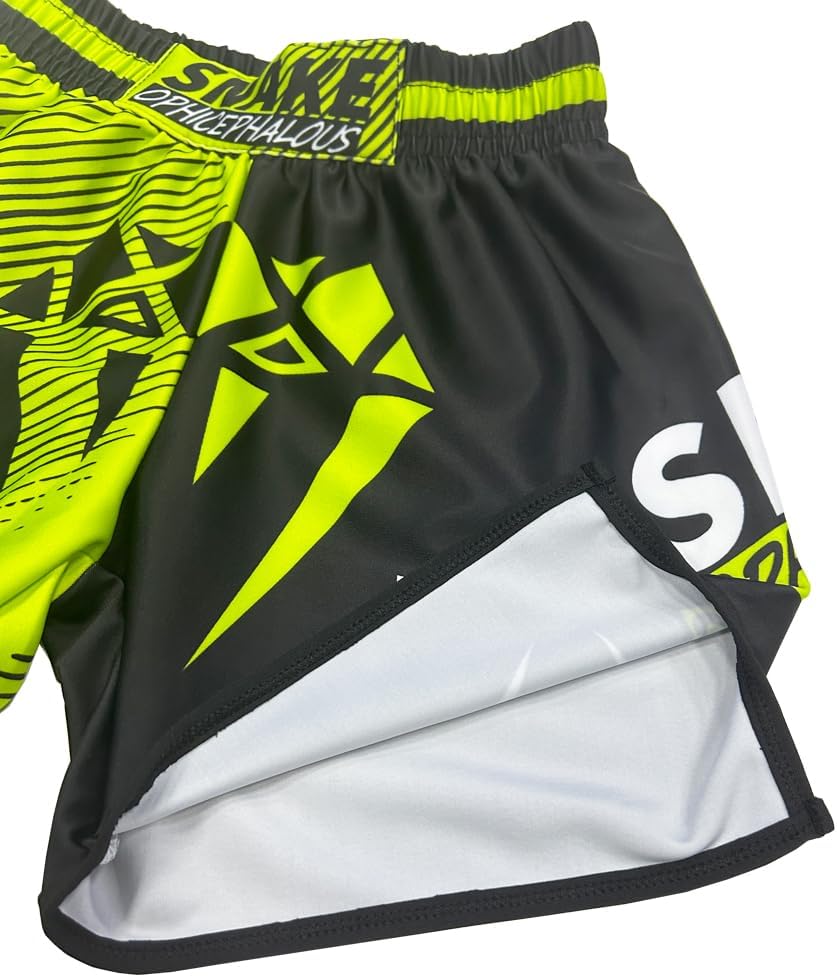 Kids Boys Boxing Muay Thai Shorts MMA Martial Arts Kickboxing Training Trunk Fight BJJ Grappling Boxer Shorts Bottoms