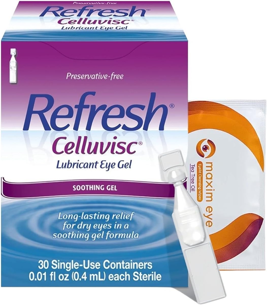 Refresh Celluvisc Lubricant Soothing Eye Gel, 0.01 Togo | Ubuy