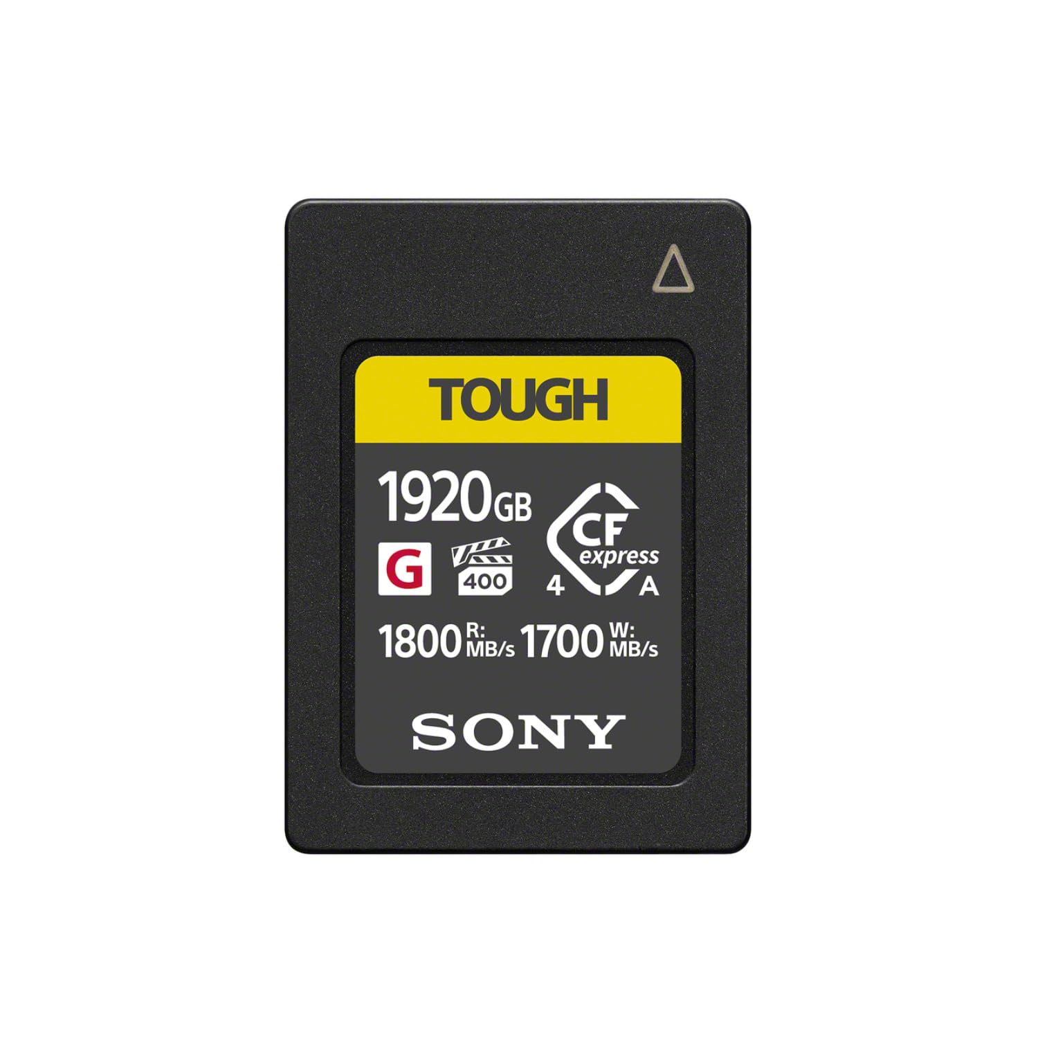Sony CEA-G Series CFexpress 1920GB Type A Memory Card - IP57-Rated, VPG400 Certified Up to 1800MB/s Read, 1700MB/s Write