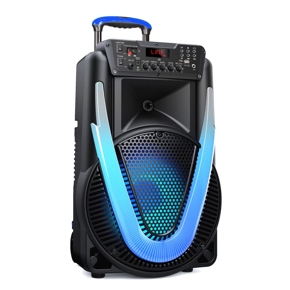 Multilaser CAIXA DE SOM SUNNY II 500W 12 POLEGADAS BT/AUX/SD/USB