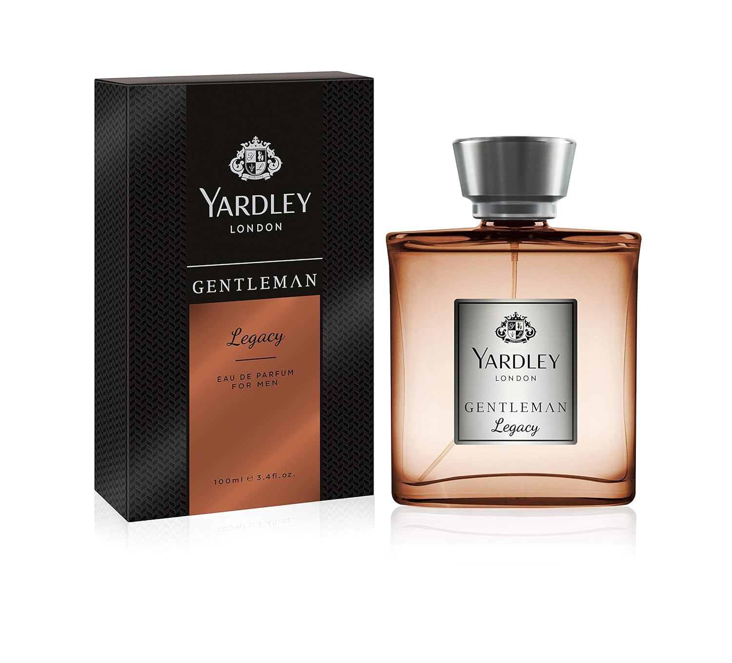 Yardley of London Gentleman Legacy Eau De Parfum – Perfume For Men – Birthday Gifts for Him - Mens aftershave - Ideal Gift for Dad, Brother, Boyfriend – 100ml
