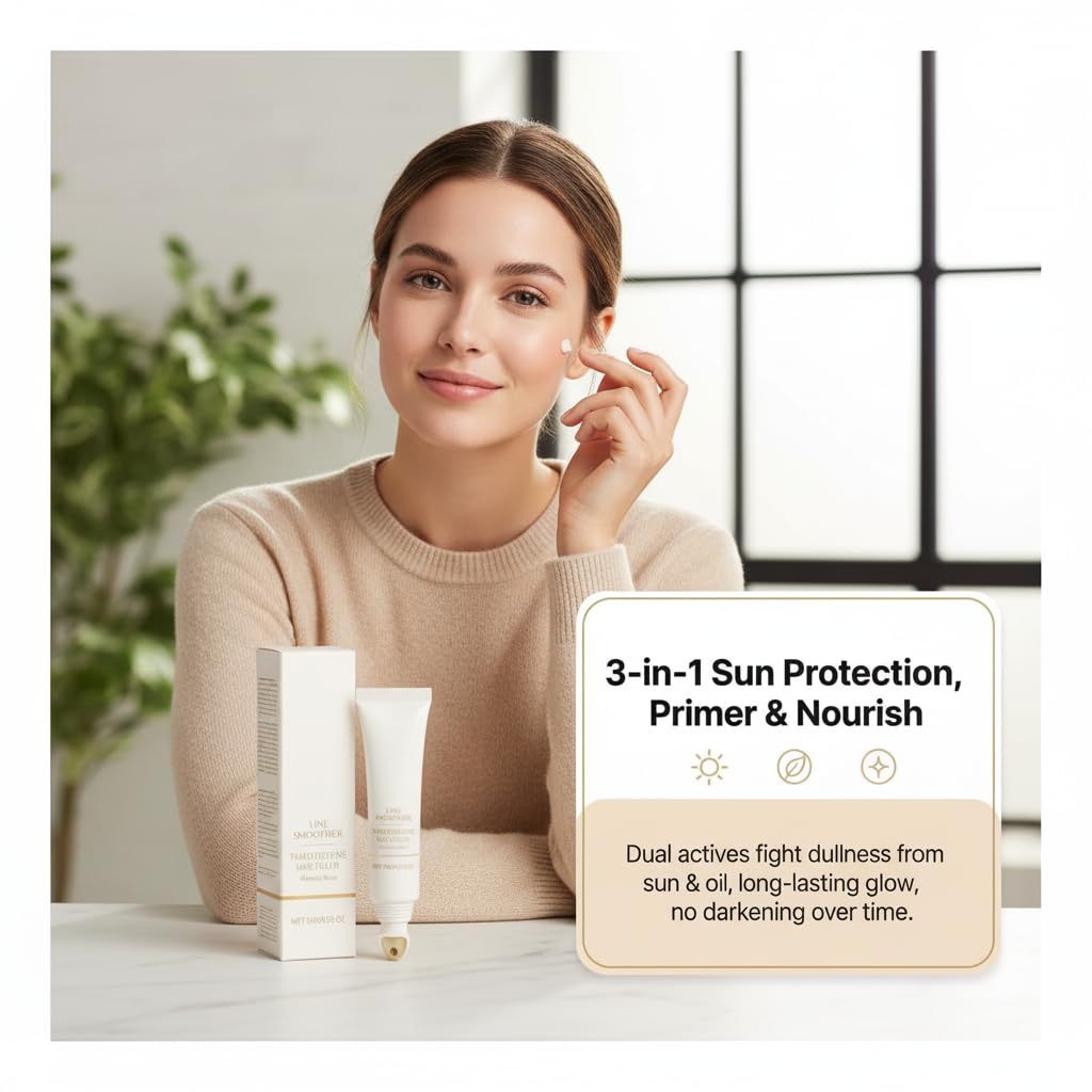 Fine Line Smoother & Blurring Primer for Mature Skin – Makeup Primer for Face, Helps Smooth Skin Texture & Even Tone (1 Piece) — view 6