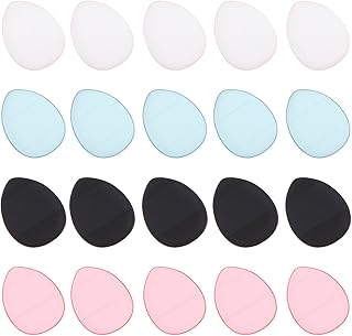 Unomor 20 mini esponjas de maquillaje secas y...