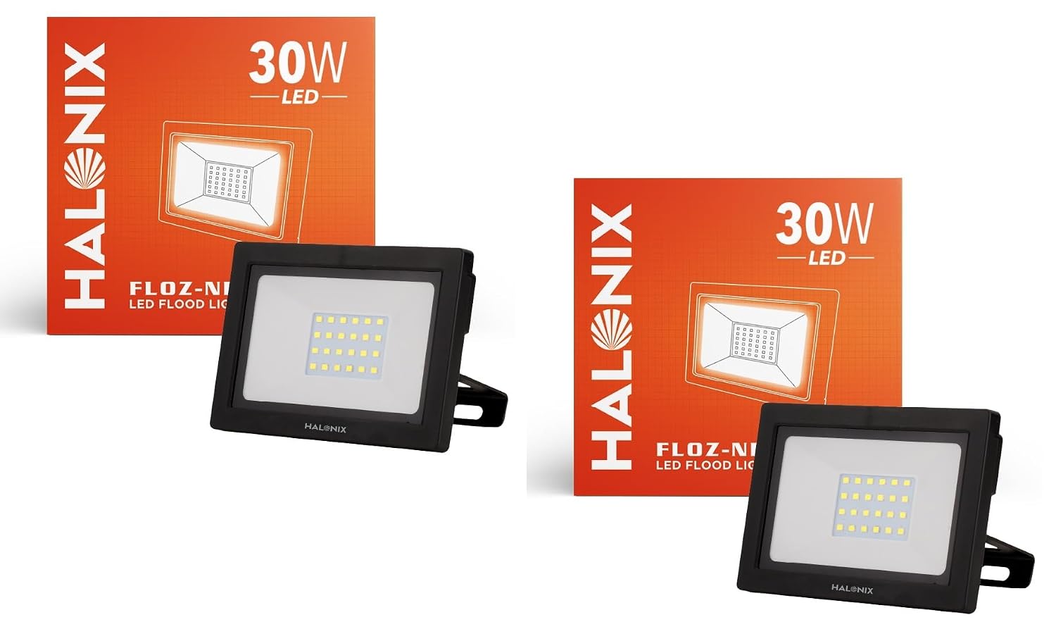 Halonix 30W Led Outdoor Flood Light Waterproof - IP66 Led Lights with 120° Wide Beam | Halogen Light, Focus Light for Gara... - Review, Price and Buying Guide