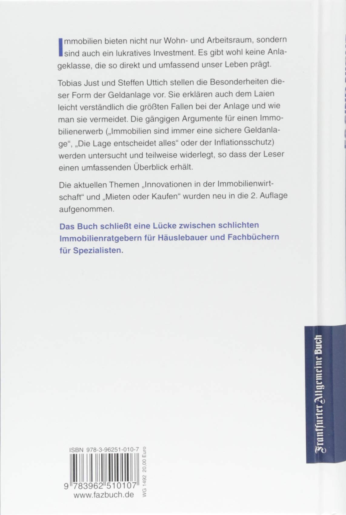 Es sind nicht nur Gebäude: Was Anleger über Immobilienmärkte wissen müssen: Mieten oder kaufen- Lohnen sich Immobilien als Kapitalanlage? Der Immobilienratgeber für Privatanleger und Laien