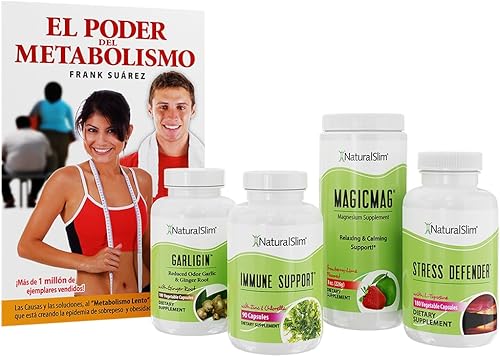 NaturalSlim Kit de apoyo inmunológico, juego completo de suplementos de refuerzo del sistema inmunológico, paquetes de vitaminas y minerales