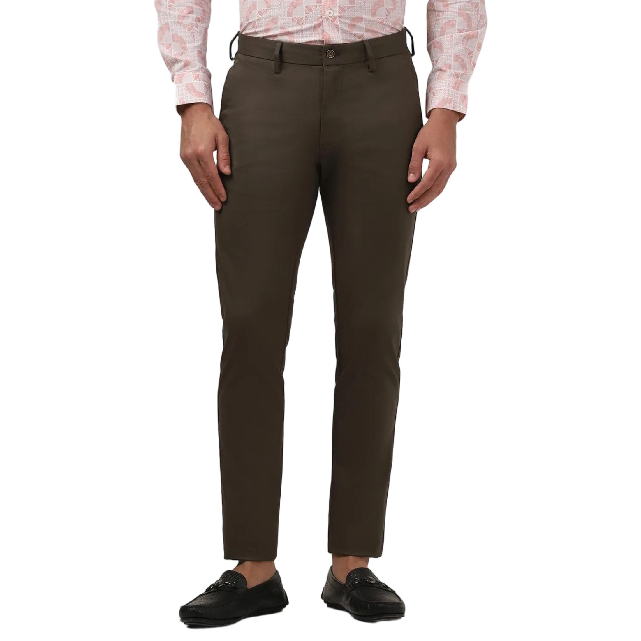 blackberrys Men's Cotton Blend Skinny Casual Trousers-picture-22