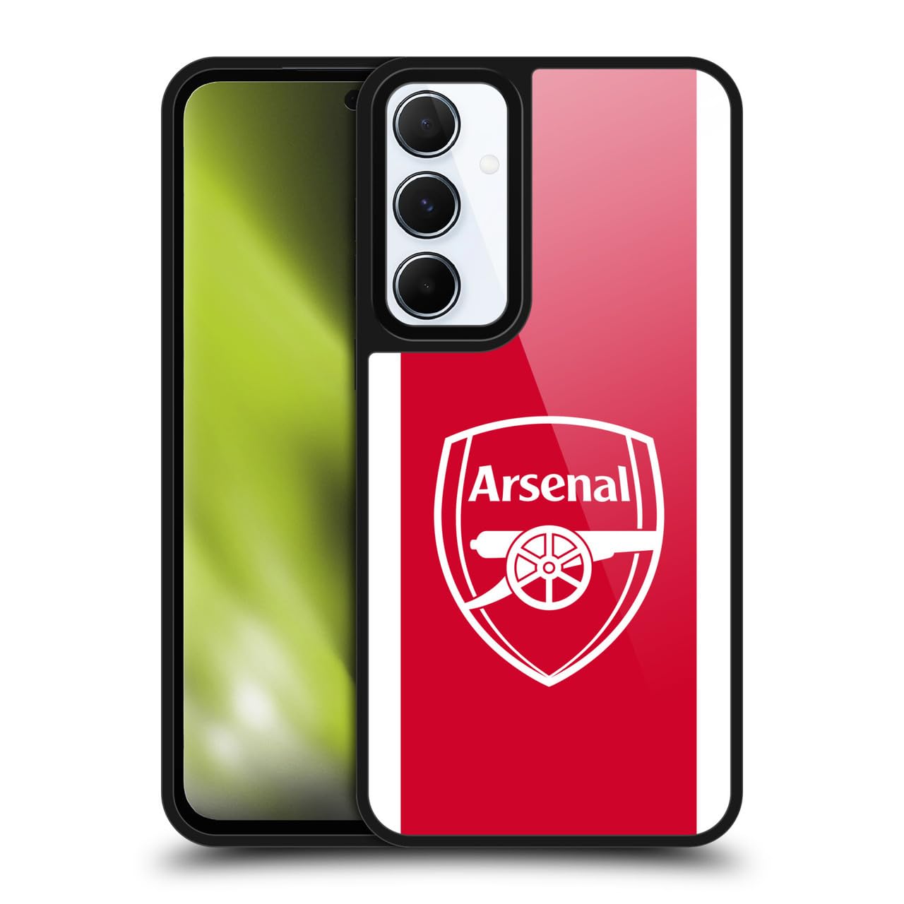 Head Case Designs Officially Licensed Arsenal FC Home 2025/26 Kit Gel Armour Case [Military Grade Protection] Compatible With Samsung Galaxy A55 5G — image 1