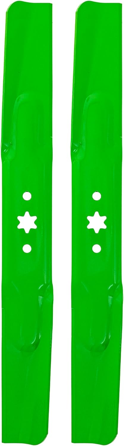 8TEN LawnRAZOR Blade for Toro LX423 LX427 119-8456 42 Inch Deck Lawn Tractors (High Lift) 2 Pack