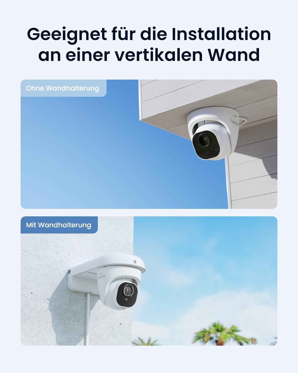 Reolink Wandhalterung, speziell für Reolink-Kameras entwickelt, RLA-BKW4