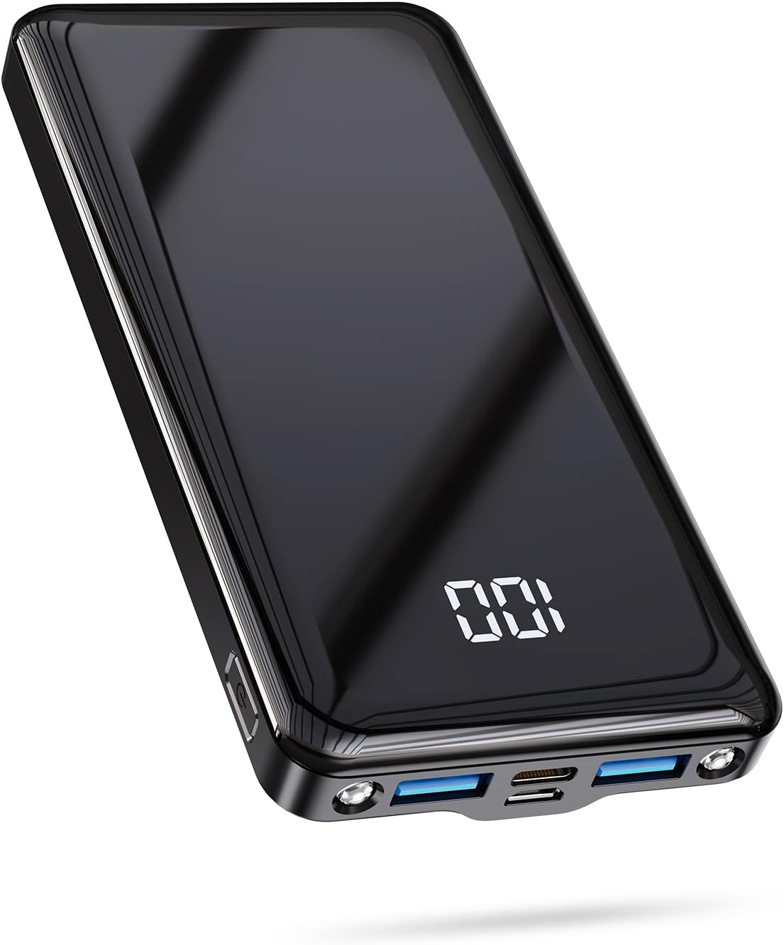 Caricabatterie portatile per telefono Power Bank 12000mAh Ricarica rapida, PD 22,5 W USB C Piccola batteria esterna, Caricabatterie per telefono sottile per iPhone Samsung Galaxy Pixel