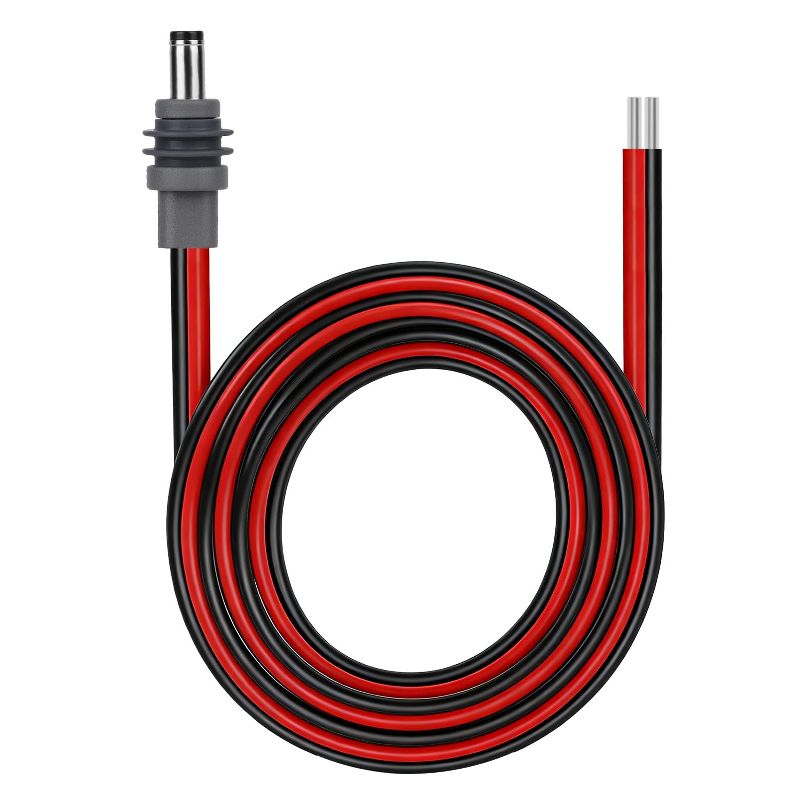 DC5521 DC Power Cable for Starlink Mini, 14AWG 5.5x2.1mm Male Plug to Bare Wire Pigtails 3.28ft Extension Cord for Starlink Mini Accessories DIY Replacement