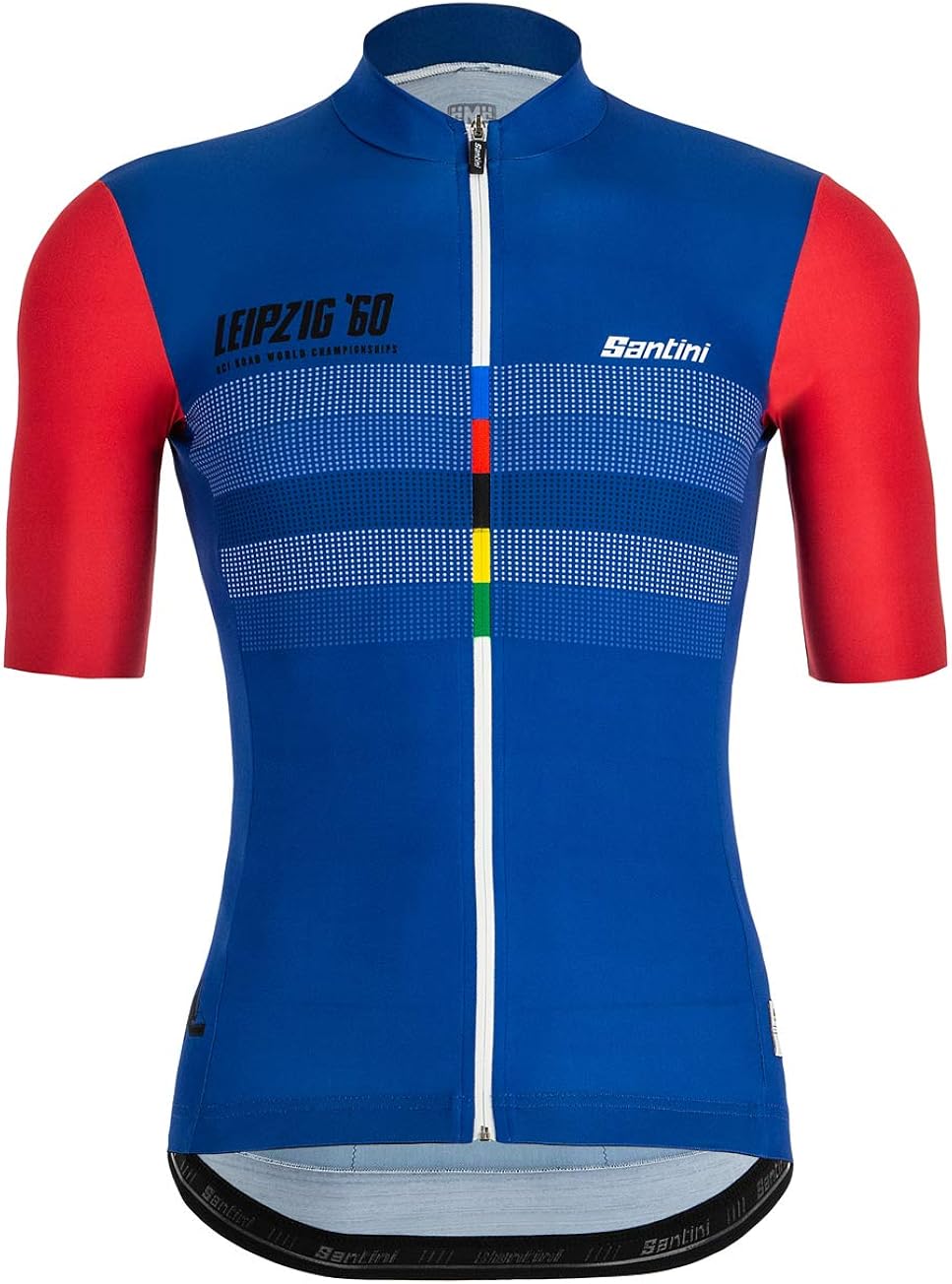 Santini UCI Beryl - Camiseta de Manga Corta para Hombre, Hombre, RE94075SBERYL