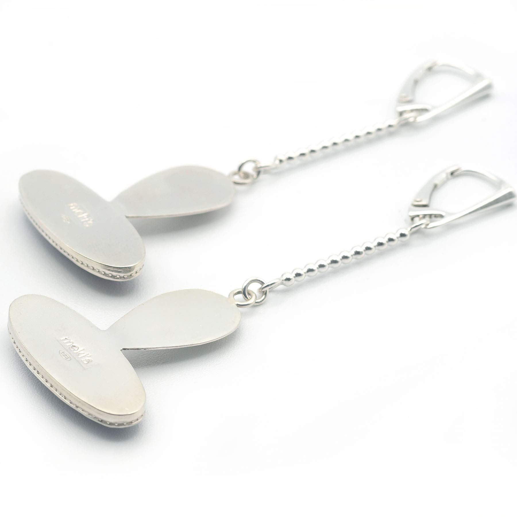 Pendientes Fluorita y Plata 925