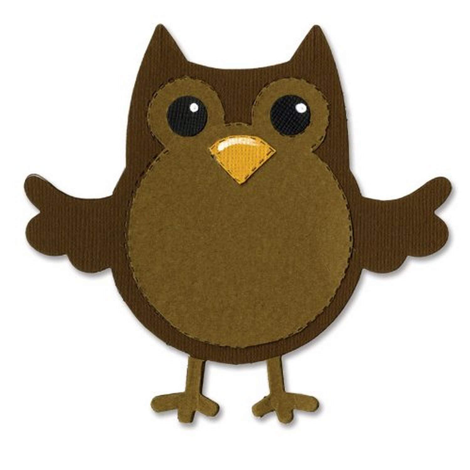 Sizzix A10947 Bigz Die, Owl #2, Multicolor : Amazon.sg: Toys