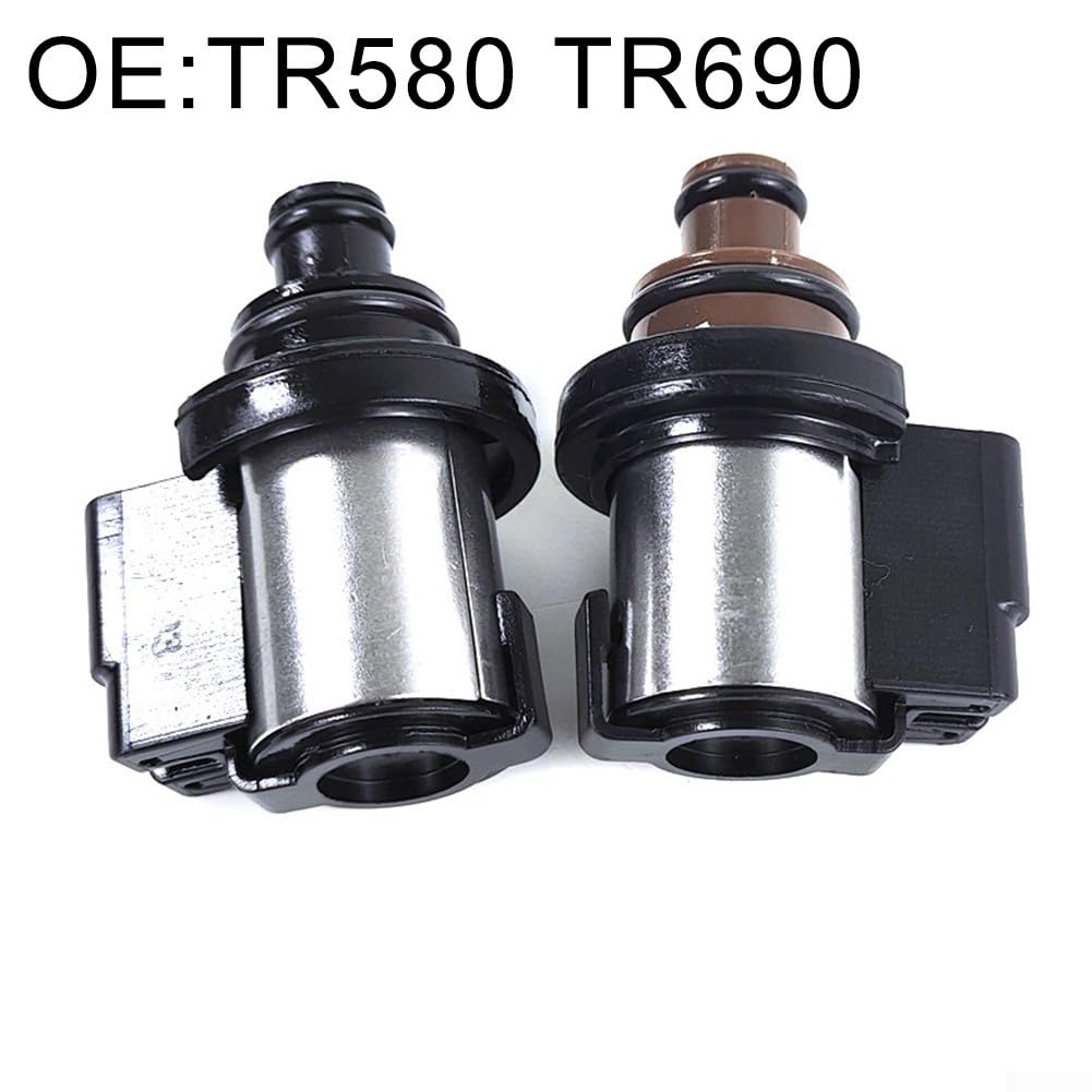 Per Lineartronic Convertitore di Coppia Blocco Elettrovalvola TR580 TR690 con compatibilità OEM 31825AA050 31825AA051 Adatto a modelli AWD per anni precedenti dal 2010 al 2017 (nero 3,2 ~ 3,5 Ω)