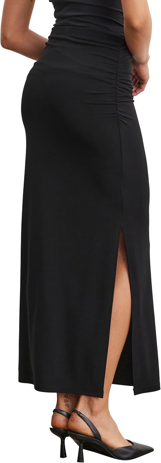 Velvet by Graham & Spencer Women's Hilton Matte Jersey Skirt - Image 4