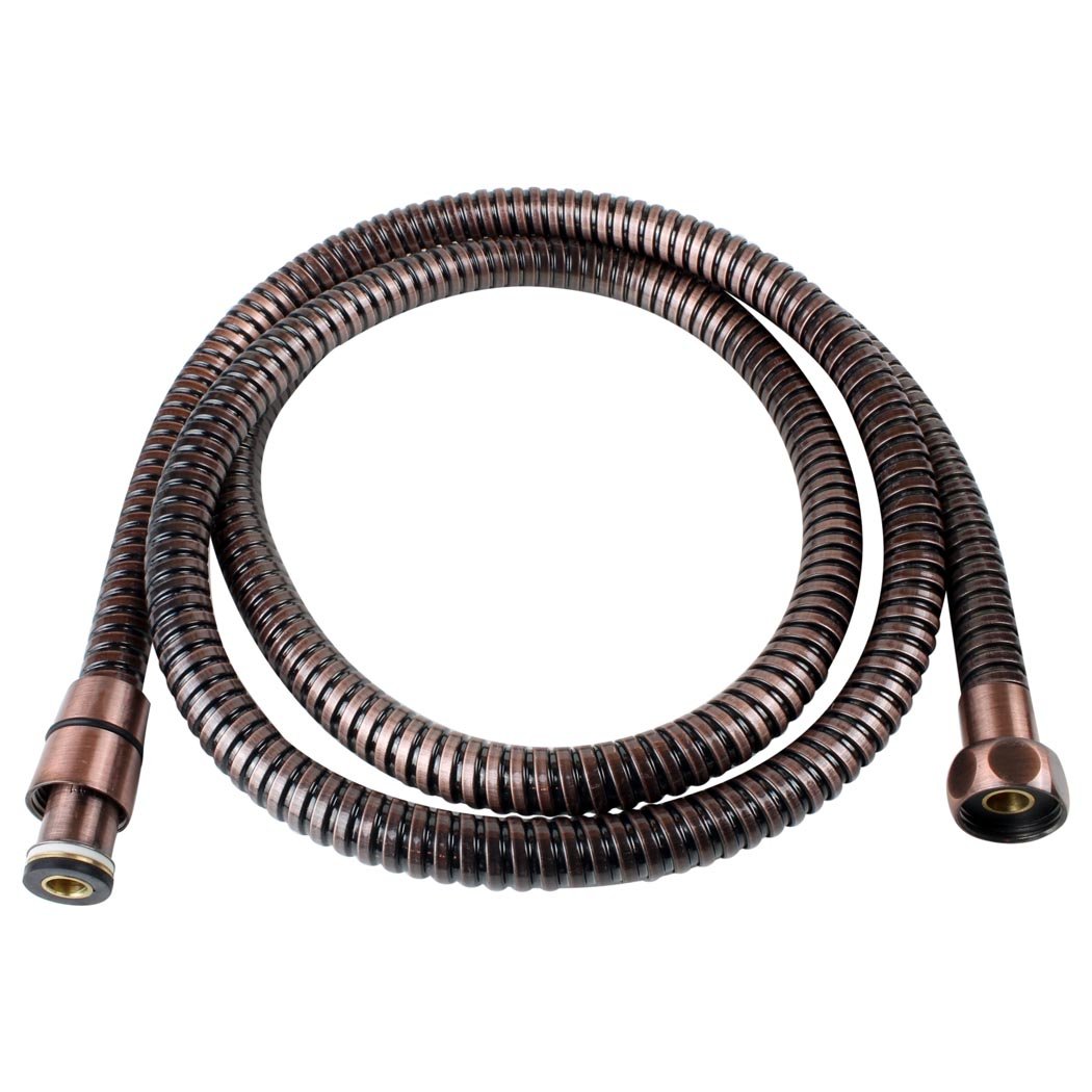 Latiguillo de ducha de cobre antiguo 170 cm flexo para grifo vintage manguera de baño retro