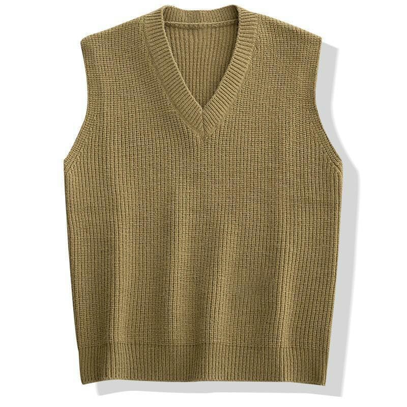 Pullover gilet loose hommes style coréen coupe ample