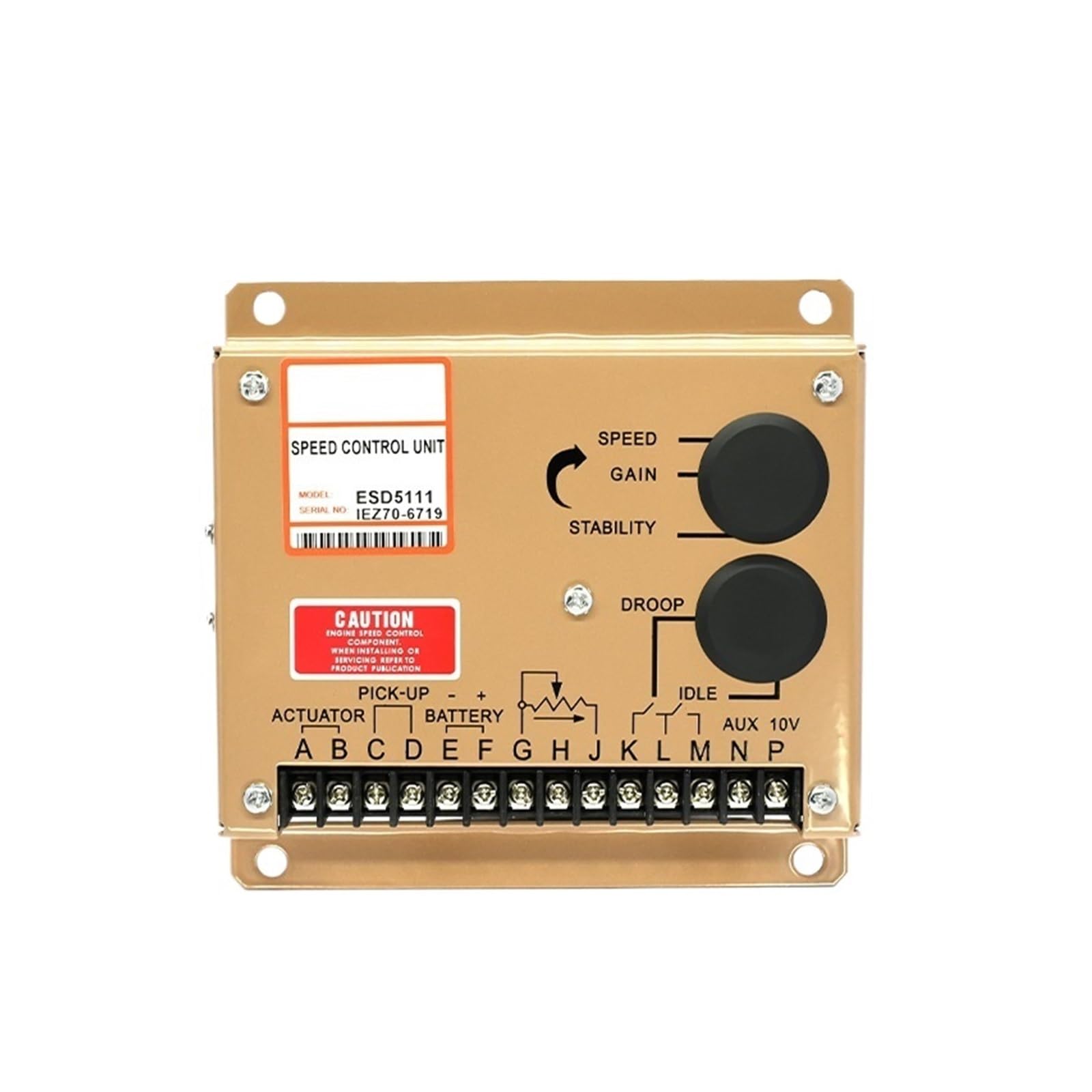 GTGFCSP ESD5111 speed controller speed control board