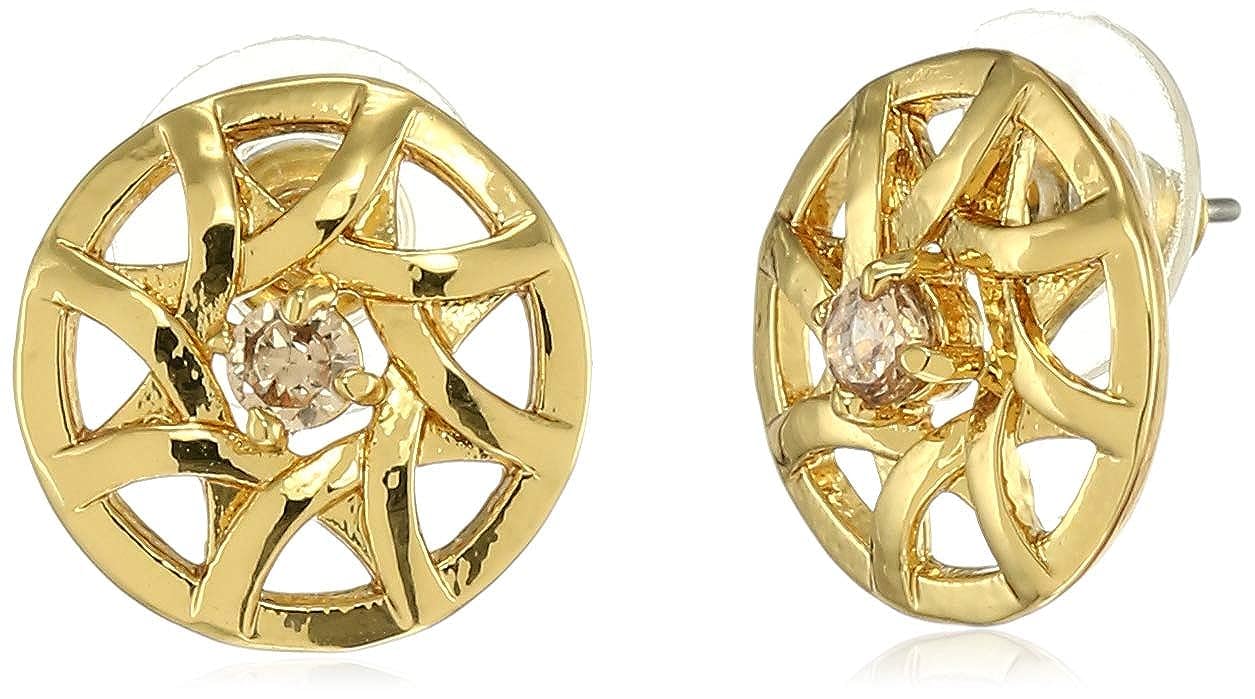 See full amazon price history chart for Estele Womens 24 Kt Gold Plated American Diamond Stud Earrings, One Size (AD-061/704 ER) Estele Womens 24 Kt Gold Plated American Diamond Stud Earrings, One Size (AD-061/704 ER) (B08CPX7H17) Amazon Price History, Amazon Price Tracker