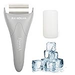 ESARORA Ice Roller for Face & Eye, Puffiness, Migraine, Pain Relief and Minor Injury, Skin Care Products with 2 Roller (Plastic & Stainless Steel)