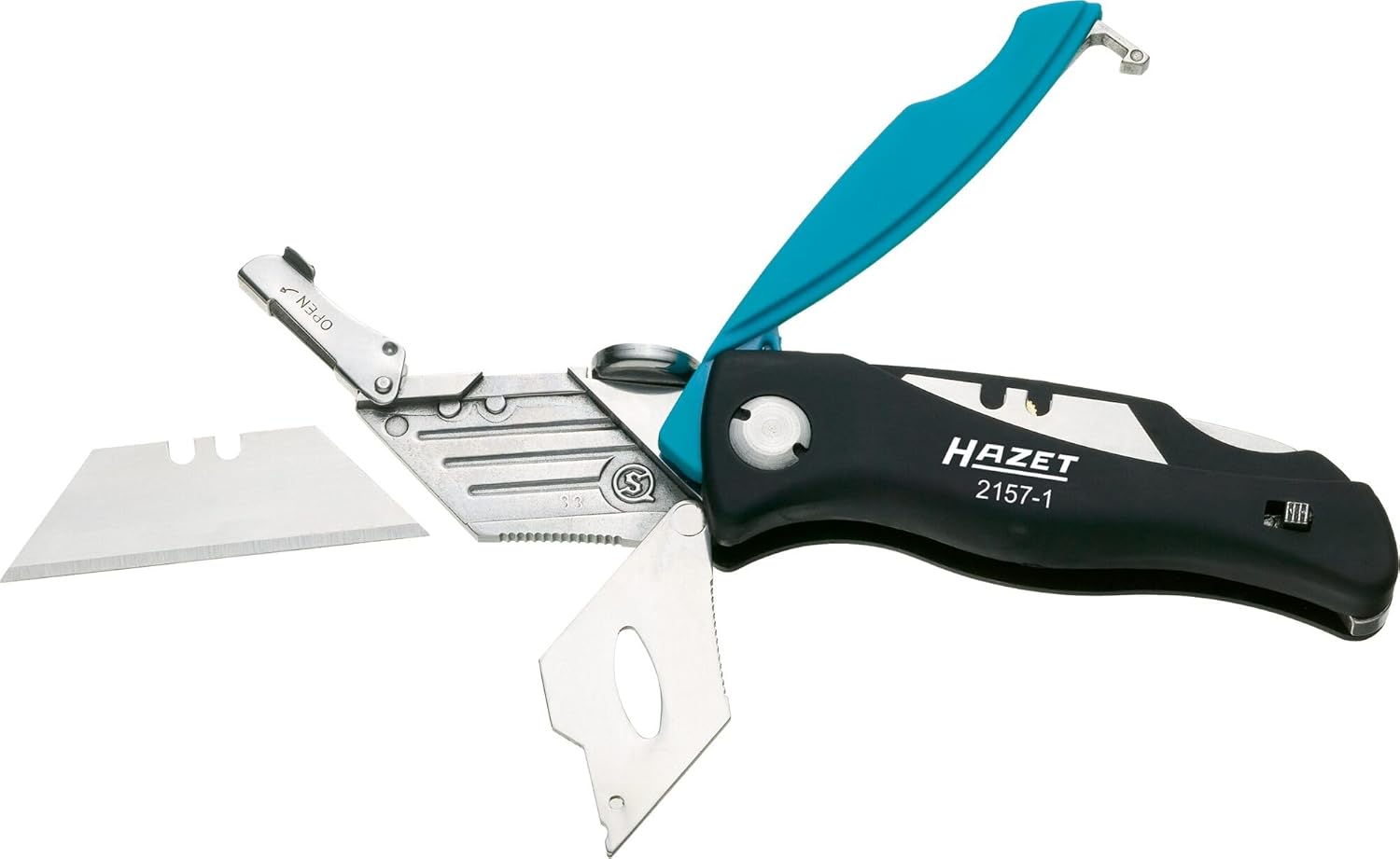Hazet 2157-1 6.3" With 5 Blades Jack-Knife
