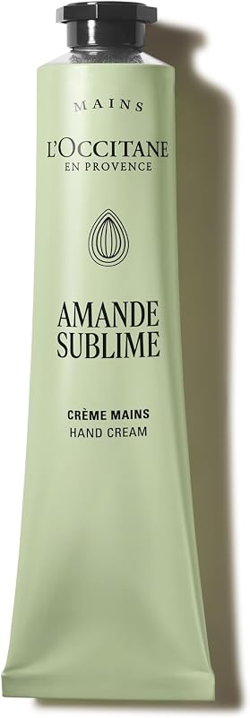 L'OCCITANE Almond Delicious Hand & Nail Cream: Suaviza las manos y las cutículas con un irresistible aroma a almendras, hidratante, infundido con aceite de almendras