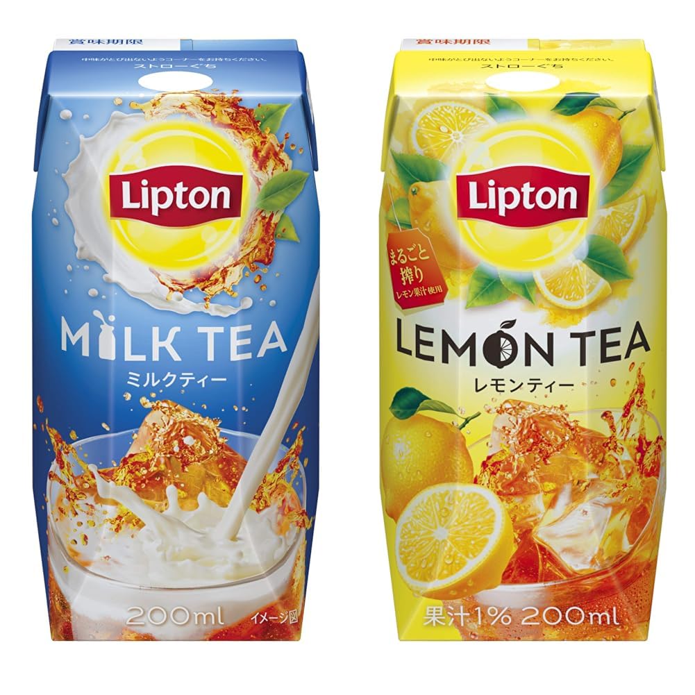Amazon.co.jp: 【セット買い】リプトン ミルクティー 200ml [紅茶飲料