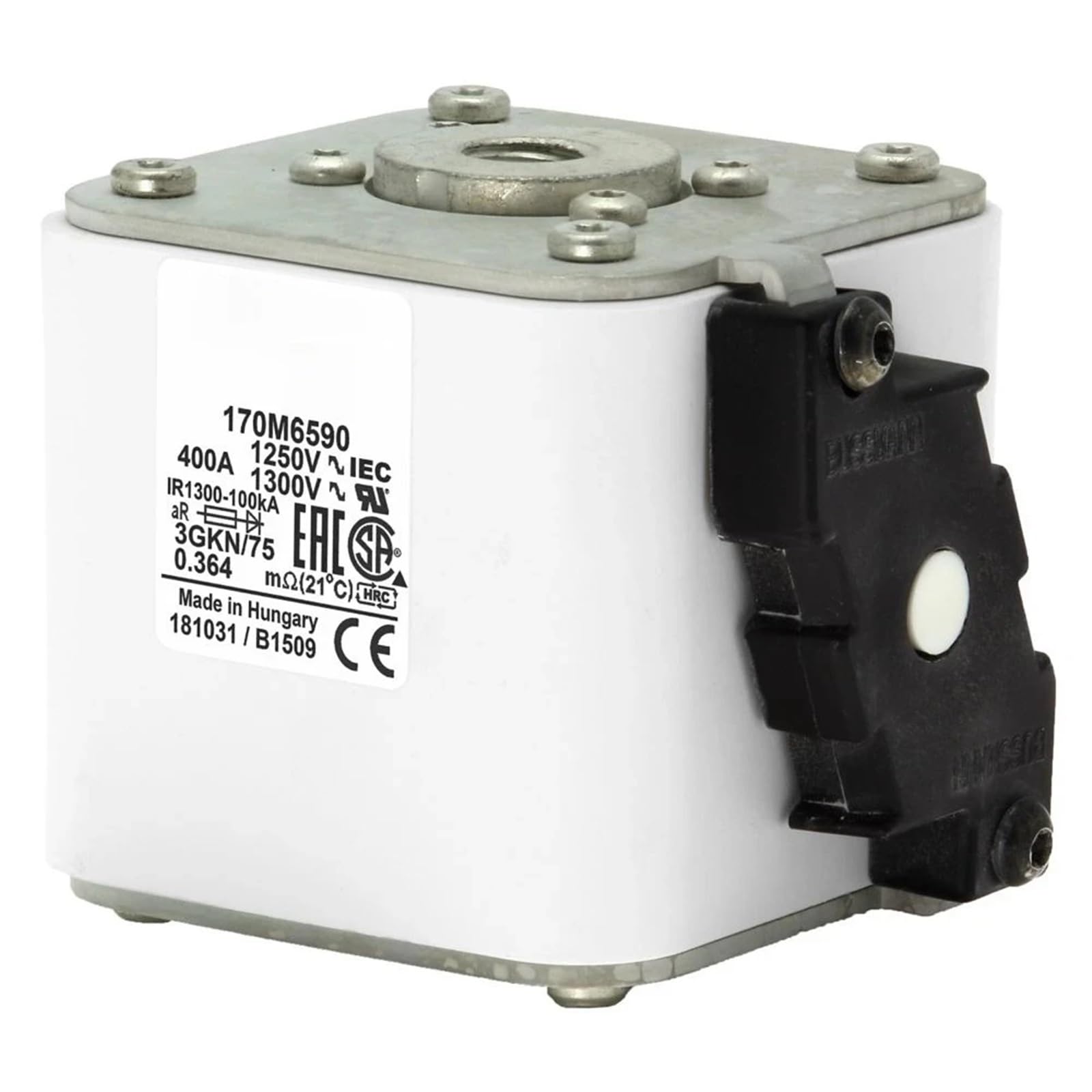 Fusible 170M6598 et cartouches pour protection industrielle 170M6588 à 170M6599
