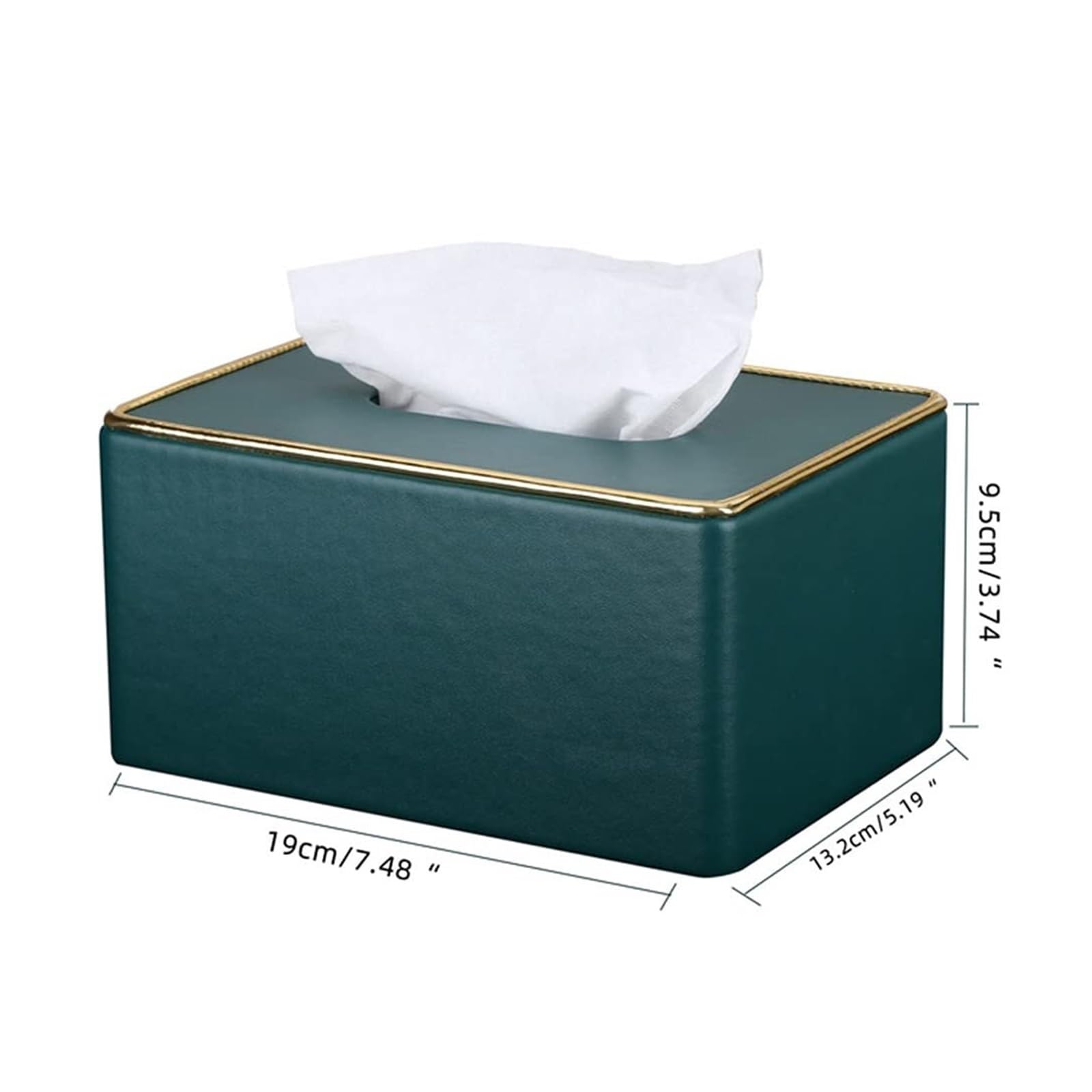 Tissue Vessel pudełko na chusteczki higieniczne, prostokątny uchwyt na serwetki, papier pompowany do dozownika etui, must-have do pokoju gościnnego
