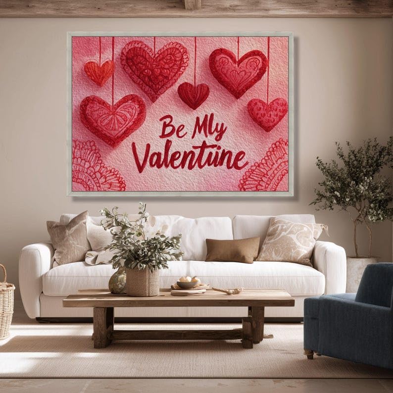 Impression Sois ma mon Valentin e CAOXTART le cadeau de couple idéal - 4