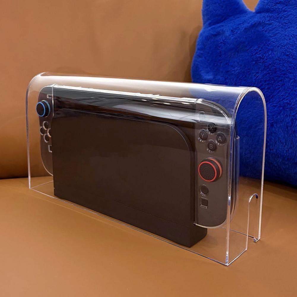 Per Nintendo Switch 2 Cover antipolvere trasparente in acrilico protettivo per console anti-polvere antigraffio