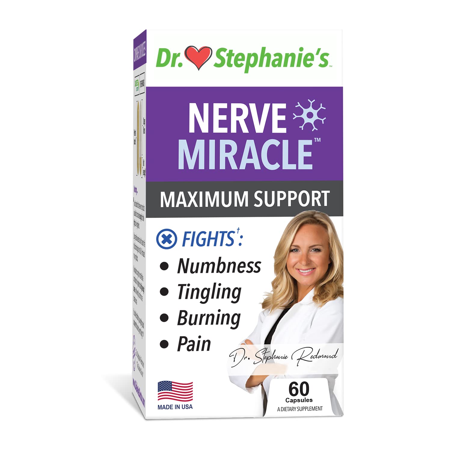 Doctor Stephanie's Nerve Miracle Maximum Strength Supplement Nerve