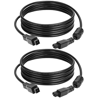 2PCS 78.74inch 4Pin AMS Extension Cable with Magnetic Ring for Bambu Lab AMS-Lite A1 A1MINI 3D Printers for 2m 4pin with Magnetic Ring*2pcs