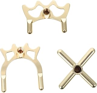 WHAMVOX Rack De Bilhar 3 Peças E Acessórios - Cabeça Da Ponte Ponte De Bilhar Cabeça De Taco Ponte De Vara Delicada Ponte De Sinuca Ponte De Piscina Bilhar Estilo Americano Alumínio